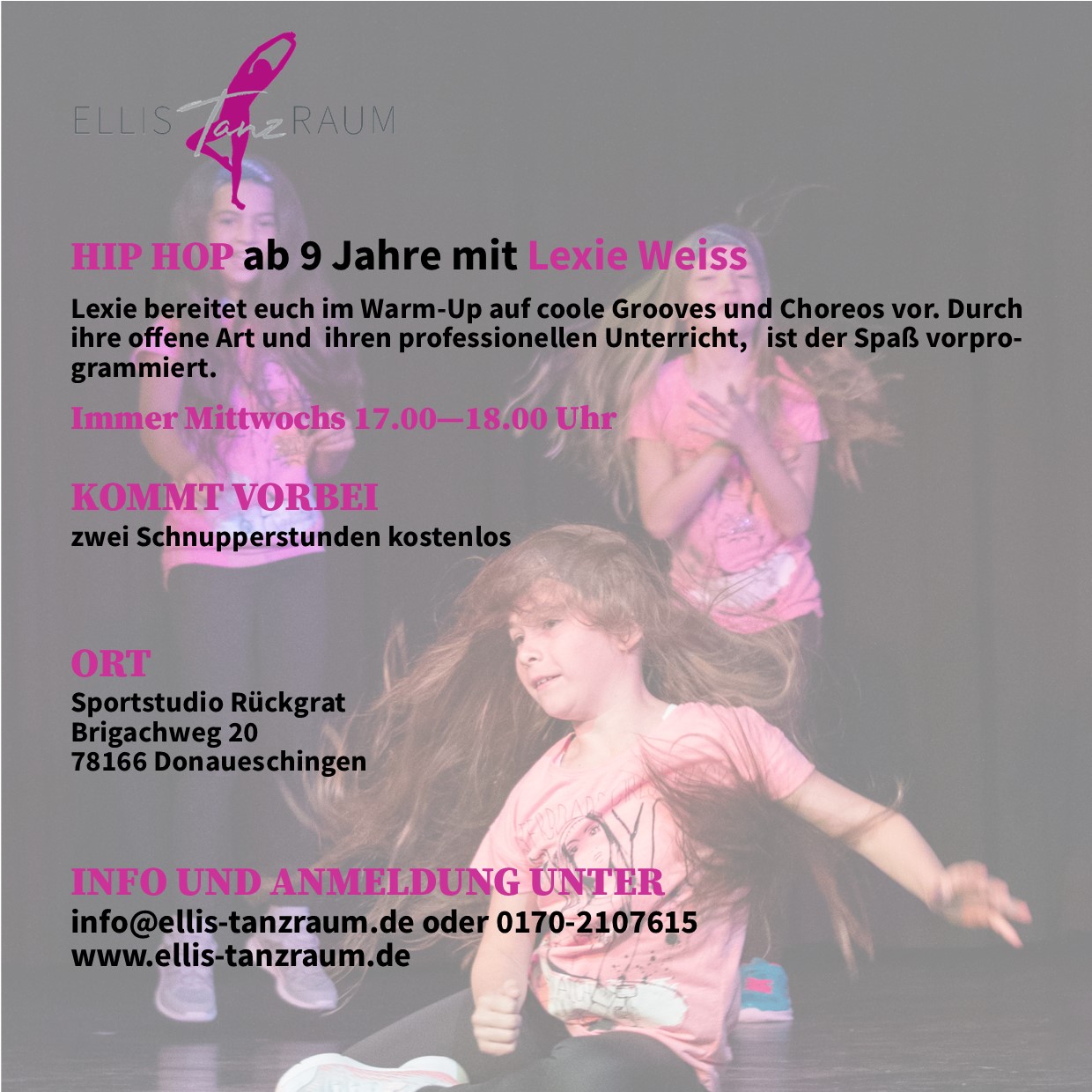 Hip Hop ab 9 Jahre September 2025